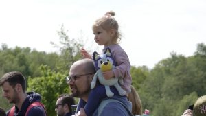 Bluey at Pensthorpe
